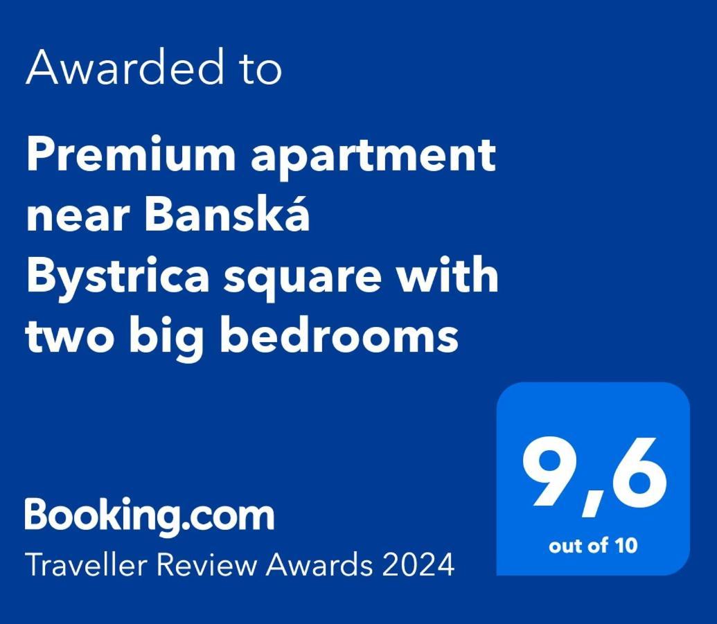 Premium Apartment Near Banska Bystrica Square With Two Big Bedrooms Ngoại thất bức ảnh
